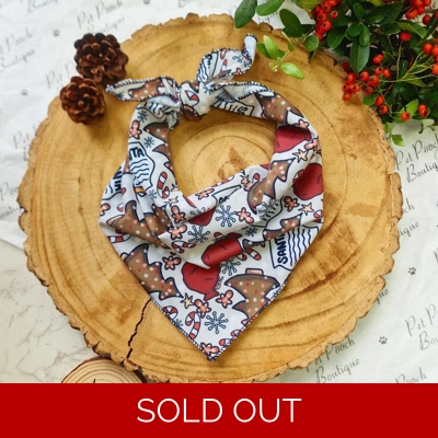 Dear Santa Christmas Dog Bandana